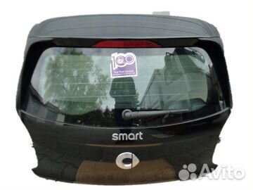 Заднее дверь фор фоур смарт без стекла