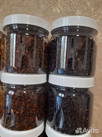 Сушеная ягода малина/облепиха/черника