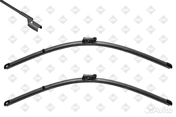 Щетки стеклоочистителя бескаркасные 730/730мм