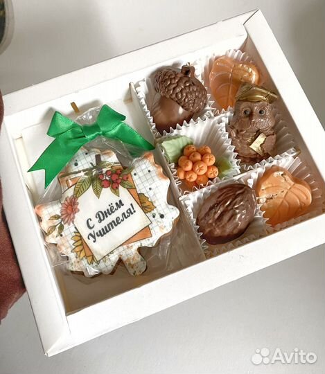 День учителя. Шоколад и имбирный пряник