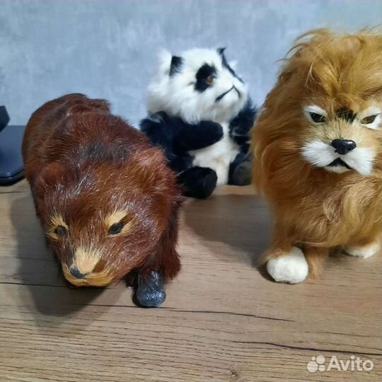 Игрушки меховые