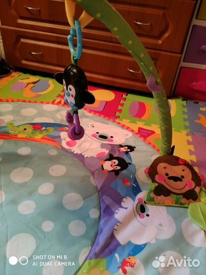 Развивающий коврик