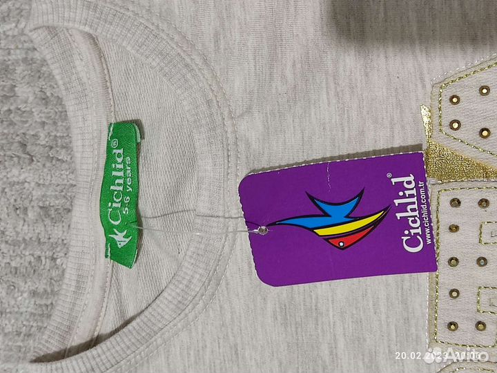 Кофта для девочки Cichlid