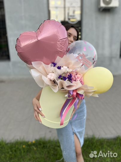 Доставка букетов с шарами