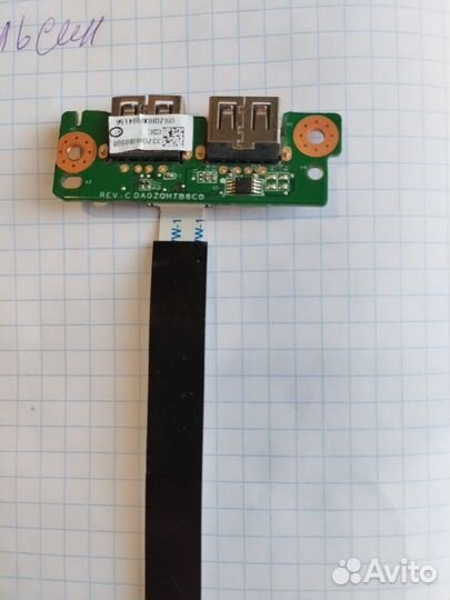 Плата USB для Acer Aspire 4647 4739, DA0zqhtb6C0