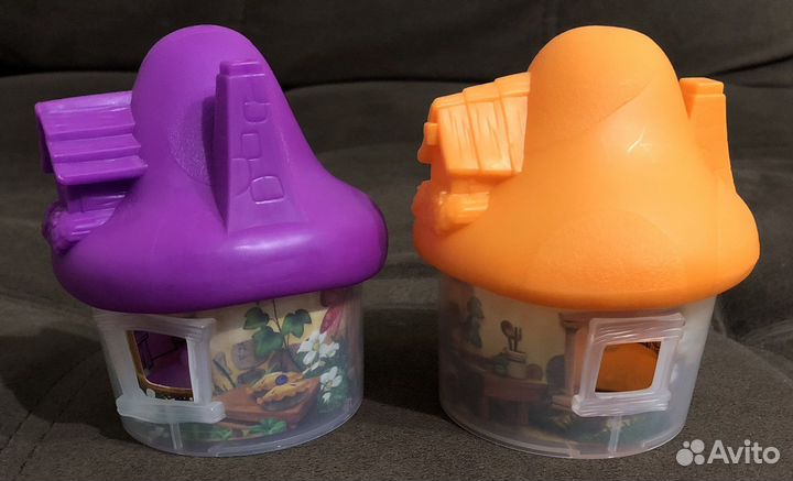 Домики со смурфиками