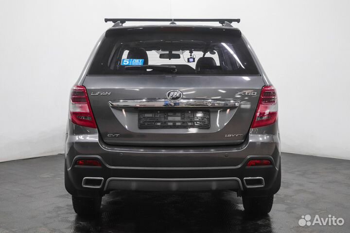 LIFAN X60 1.8 CVT, 2017, 59 000 км