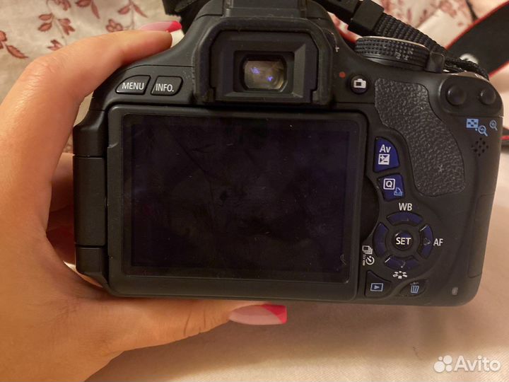 Зеркальный фотоаппарат canon eos 600d