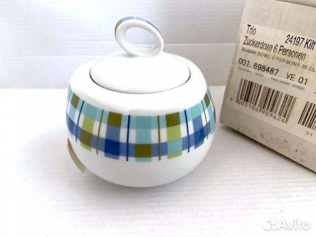 Сахарница 0,25 L Seltmann Weiden Trio Kilt