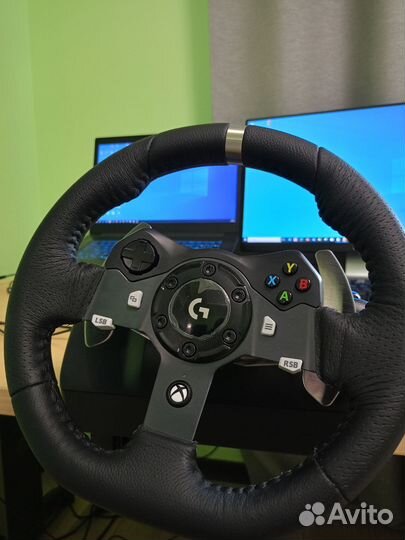 Руль logitech g920. В идеальном состоянии