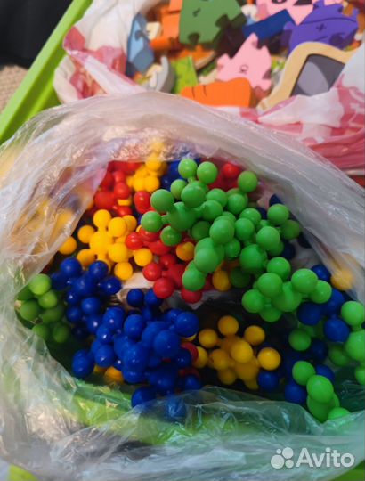 Детский конструктор разный