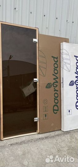 Стеклянные двери для бани и сауны