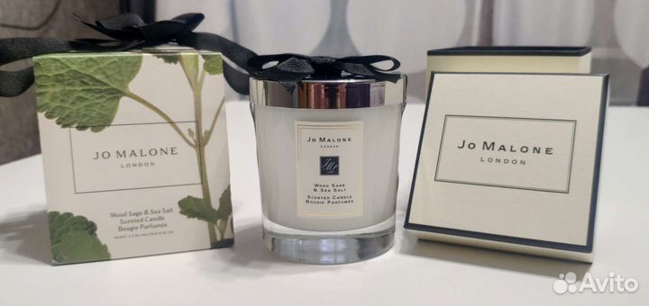 Парфюмированная свеча Jo Malone Wood Sage Sea Salt