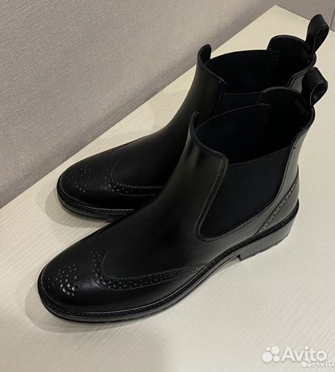 Женские осенне-весенние резиновые полусапожки