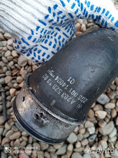 Патрубок интеркулера Mercedes W203