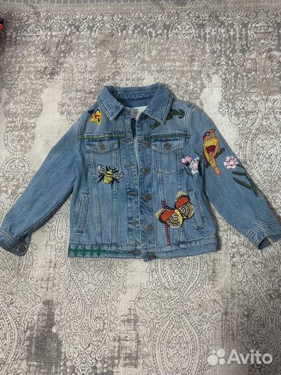 Джинсовая куртка для девочки Gucci
