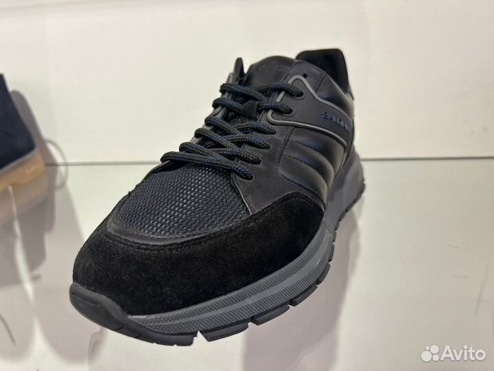 Кроссовки мужские Baldinini черно-синие р-р 42