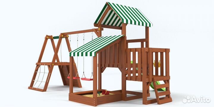 Детская уличная площадка для всей семьи доставка