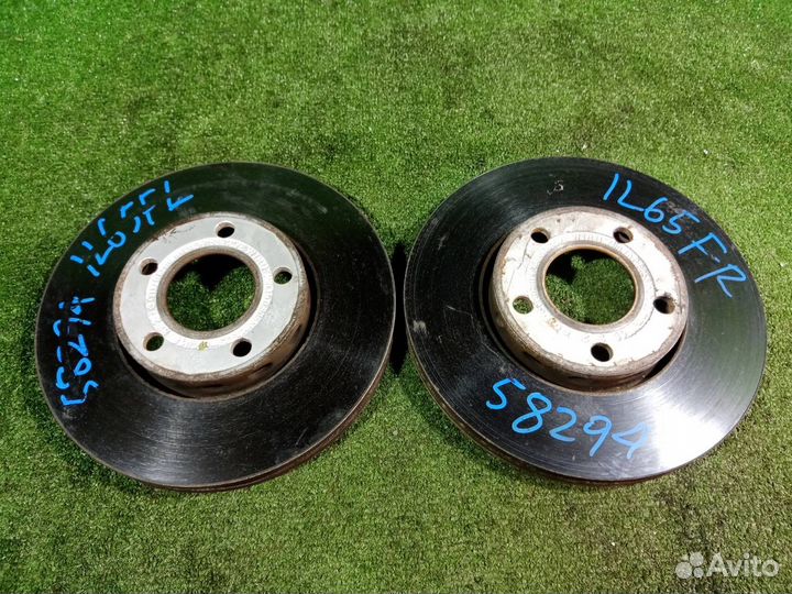 Диск тормозной (комплект) передний Audi A4 8E B6