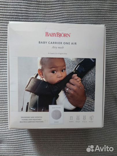 Эргорюкзак babybjorn one air mesh