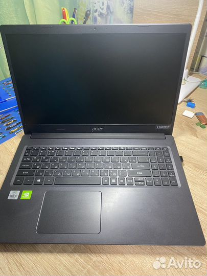 Ноутбук acer в отличном с вентилятором