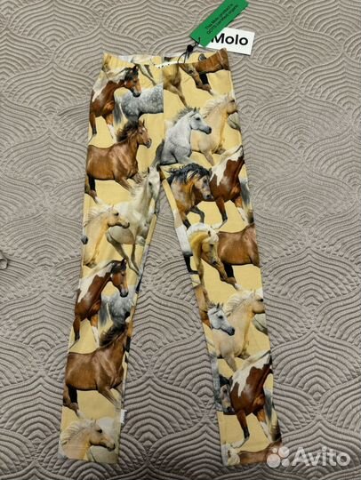 Комплект трикотаж Molo 128 лошади