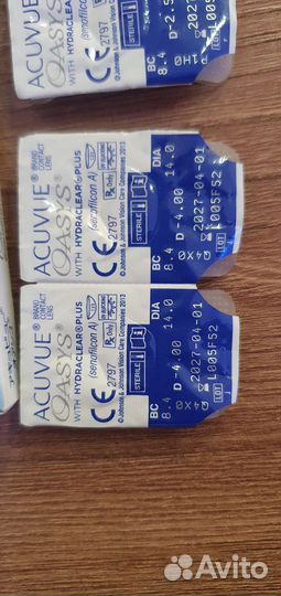 Линзы acuvue oasys двухнедельные
