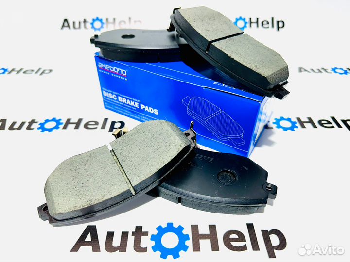 Колодки тормозные передние Akebono AN-703WK