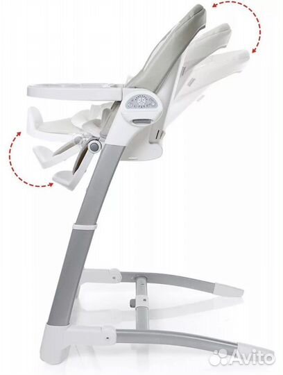 Стульчик для кормления 3в1 электрокачель