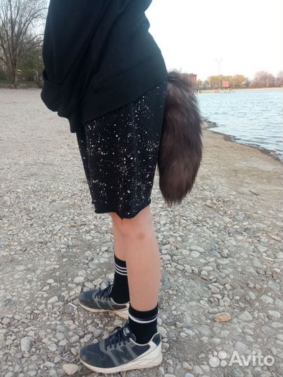 Хвост для квадробики(33см.)