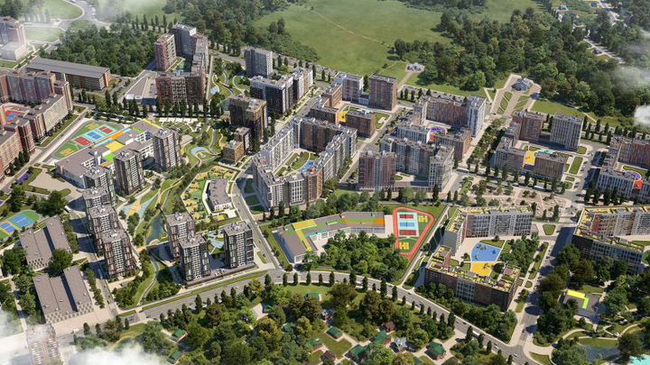 2-к. квартира, 55,1 м², 9/16 эт.