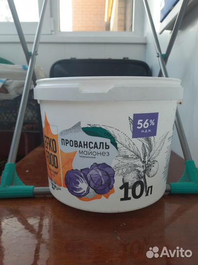 Ведра пластиковые пищевые 10л