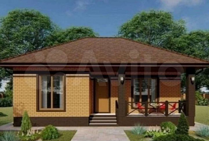 Дом 68 м² на участке 6 сот.