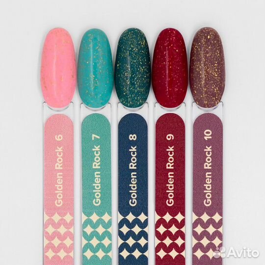 Гель-лак Golden Rock № 9 - 10 мл
