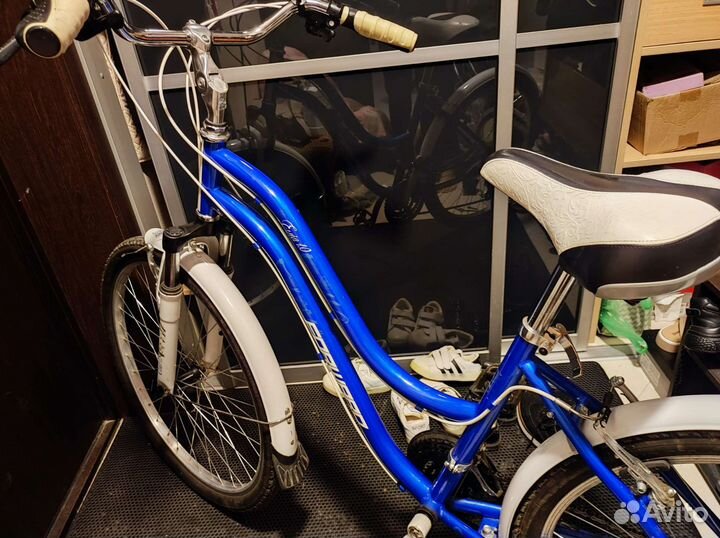 Городской велосипед forward evia 1.0, амортищация