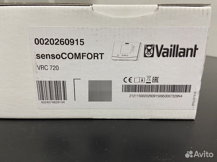 Vaillant Автоматический регулятор sensocomfort VRC