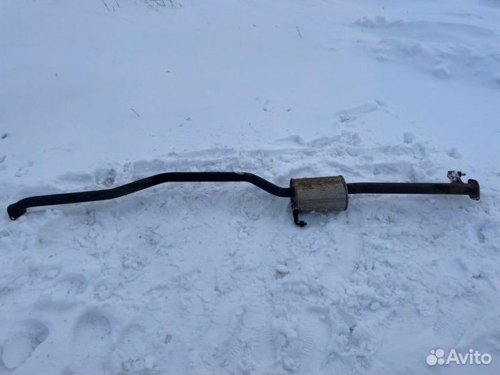 Глушитель в сборе Toyota Alphard H10 1MZ-FE 2006