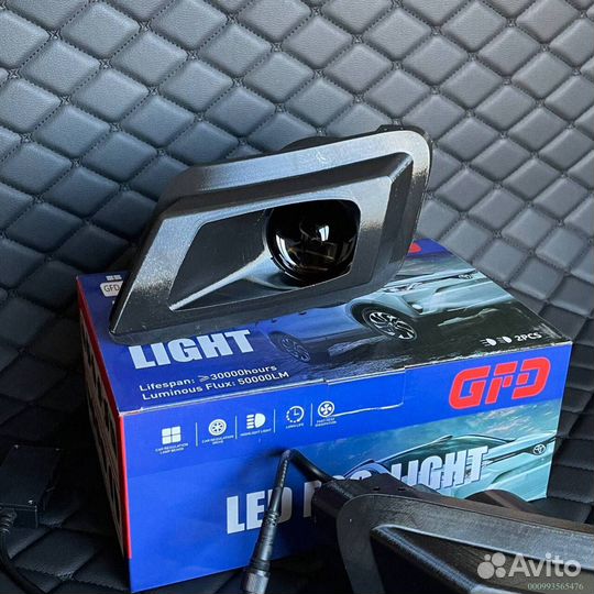 Лазерные туманки kia ceed 1 ED птф bi LED