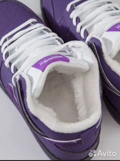Кеды зимние новые