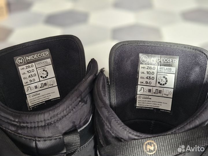 Сноубордические ботинки Nidecker Helios 43