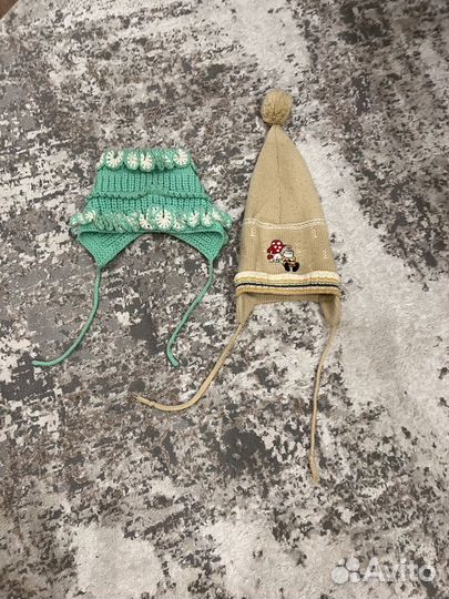 Шапка детская демисезонная 44 46