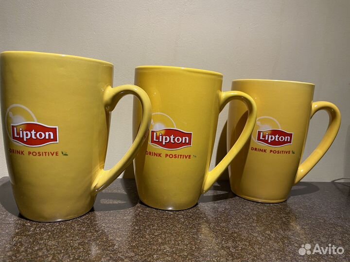 Кружки коллекционные набор Lipton