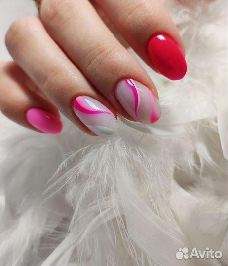 Маникюр, педикюр, наращивание, гель-лак