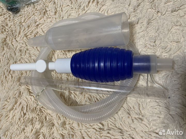 Полиэтиленовый сифон для чистки грунта