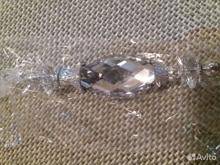 Новогодняя подвеска Длинная капелька (Льдинка)