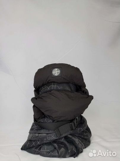 Шапка-Ушанка Stone island (На доставке)