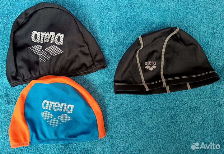 Шапочки и очки для плавания