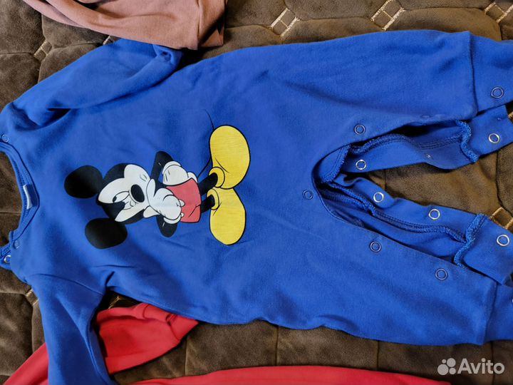 Боди для мальчика размер 68-74