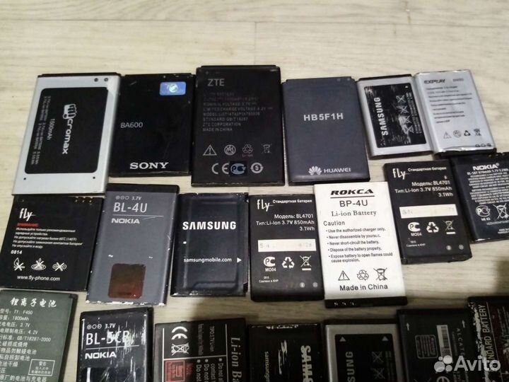 Аккумулятоы для мобильных телефонов