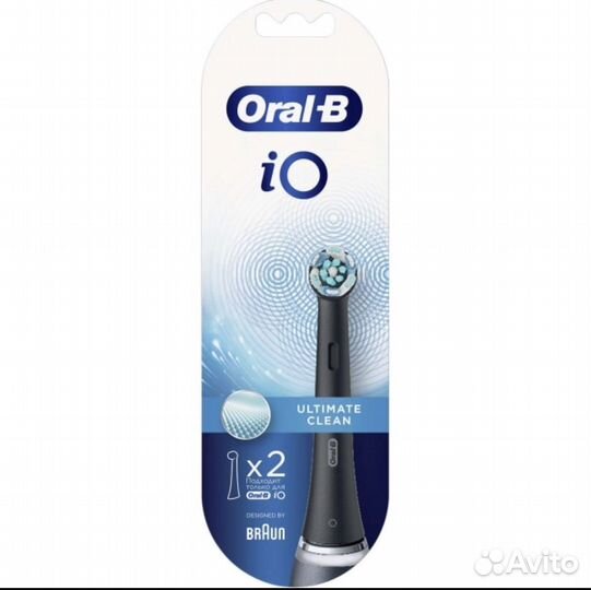 Насадка Oral-B iO Ultimate Clean Black (2шт)